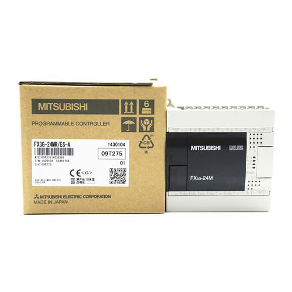 Mitsubishi PLC Controller module FX3G-24MR-ES/A FX3G-24MT-ES/A