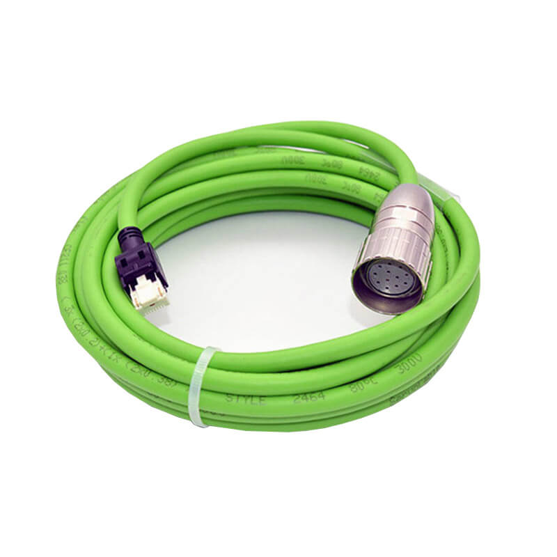 LXM32 servo motor cable encoder cable VW3M8102R30 50 R80 8102R100 for Schneider 3