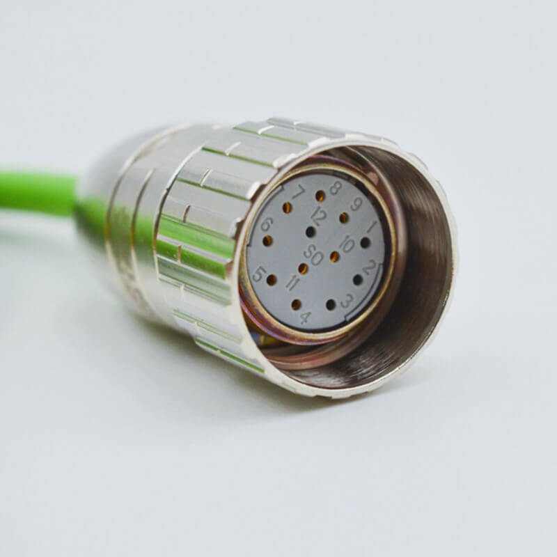 LXM32 servo motor cable encoder cable VW3M8102R30 50 R80 8102R100 for Schneider 5