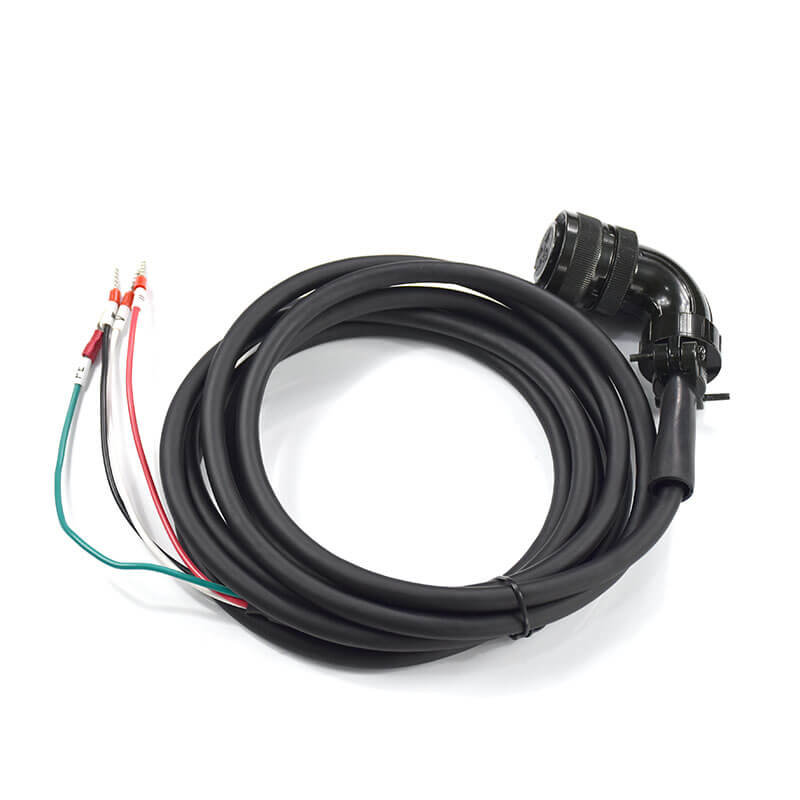 Mitsubishi Servo motor power cable plug connector AMP D 5 MS3108A18 10S 5