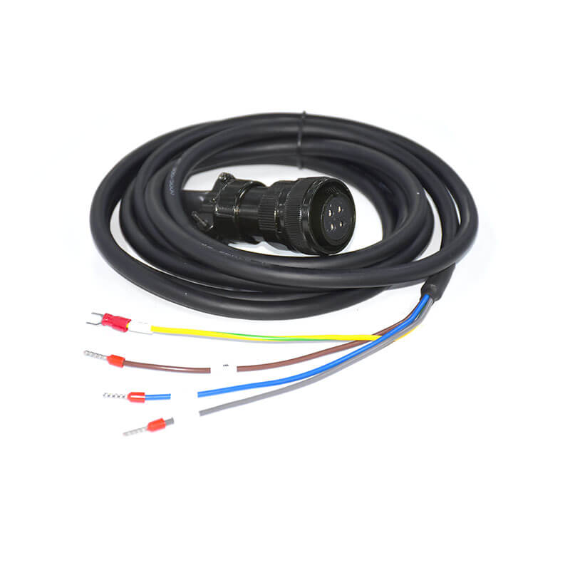 Mitsubishi servo motor power cable MR PWCNS4 5M length can be customized 2
