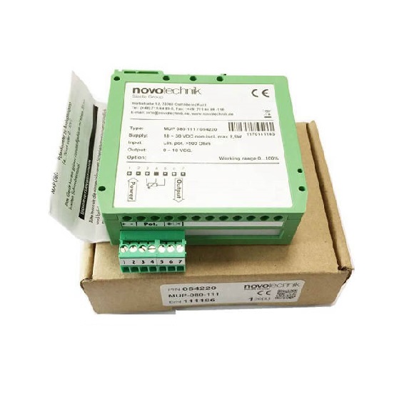 Novotechnik Signal Conditioners MUP400 for potentiometric sensors 4 1