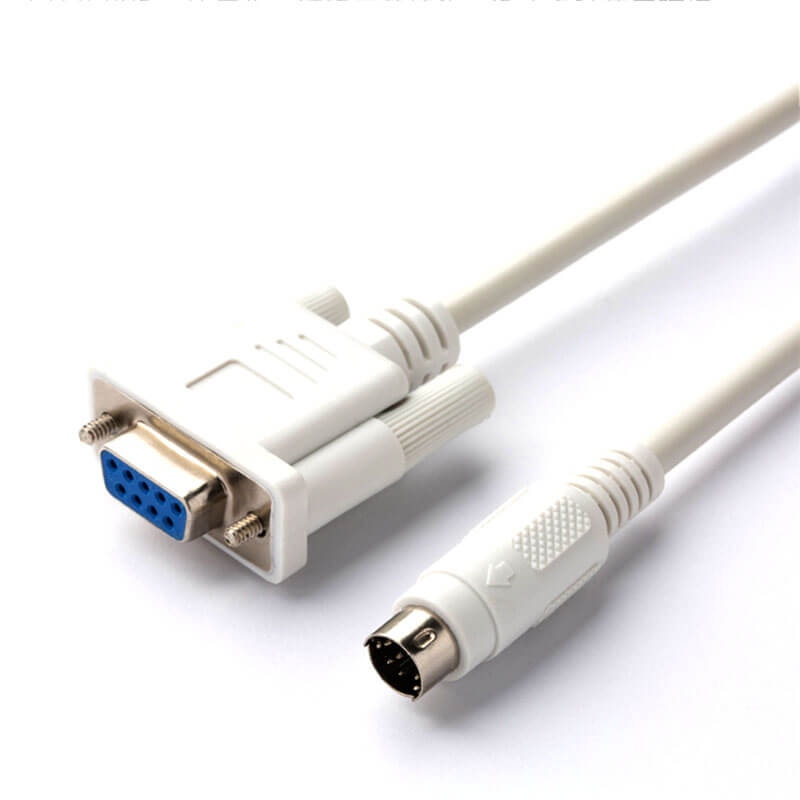 PLC programming cable SC 11 serial port PLC data cable connection download communication 3