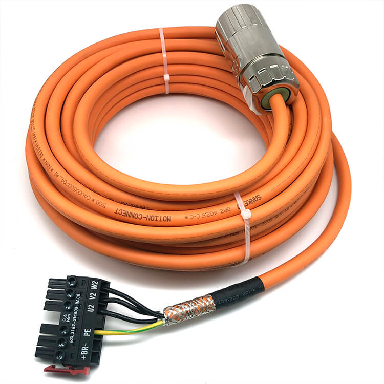 Power Cable Sz.1.5 4G1.5 C Servo Power Cable 6FX5002 5CS26 For Siemens 2