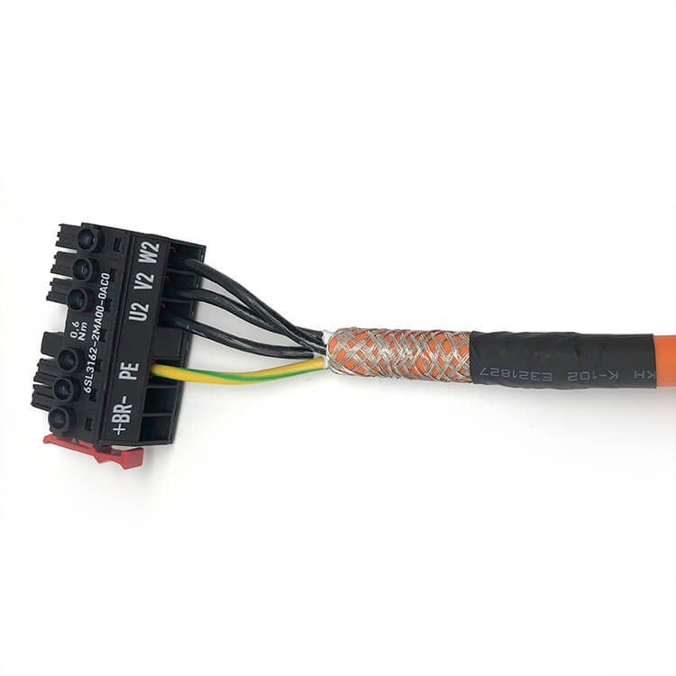 Power Cable Sz.1.5 4G4 C Servo Power Cable 6FX5002 5CS46 For Siemens 1