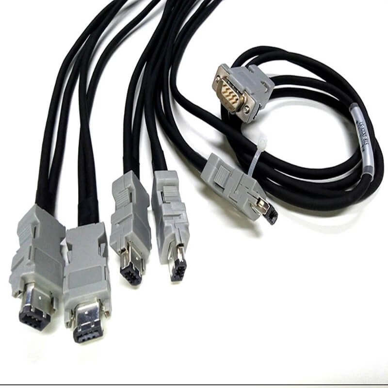 Servo Motor Encoder Cable Signal Feedback Connector LS A2CN3 815 for Delta 3