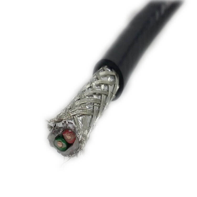 Two core black shielded compatible PA bus cable 6xv1830 5fh10 field communication cable 2