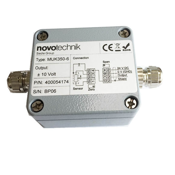 Novotechnik Signal Conditioners MUK 350 for potentiometric sensors 1 1